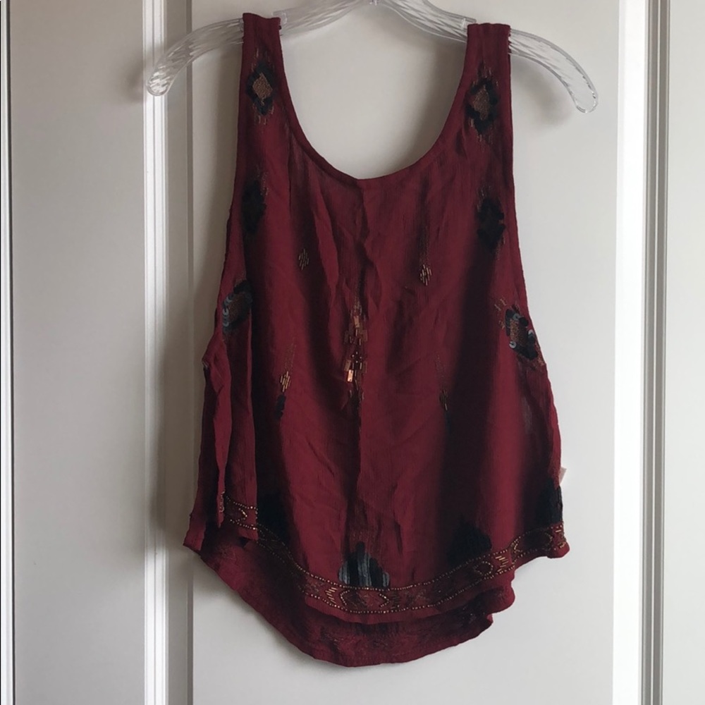 NWT Free People Scarlet Tank size S
